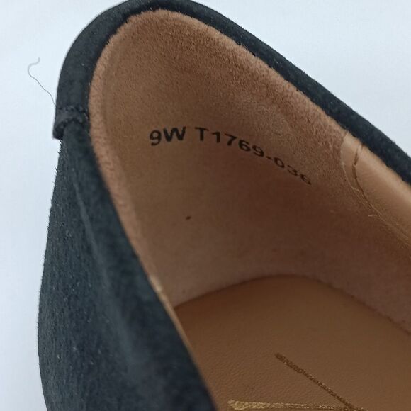 Trotters Black Woven Loafers - Picture 7 of 8